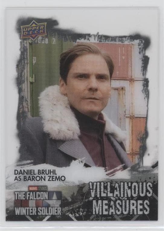 Daniel Bruhl as Baron Zemo #VM-5 — 2022 Upper Deck Marvel Studios The Falcon and the Winter Soldier