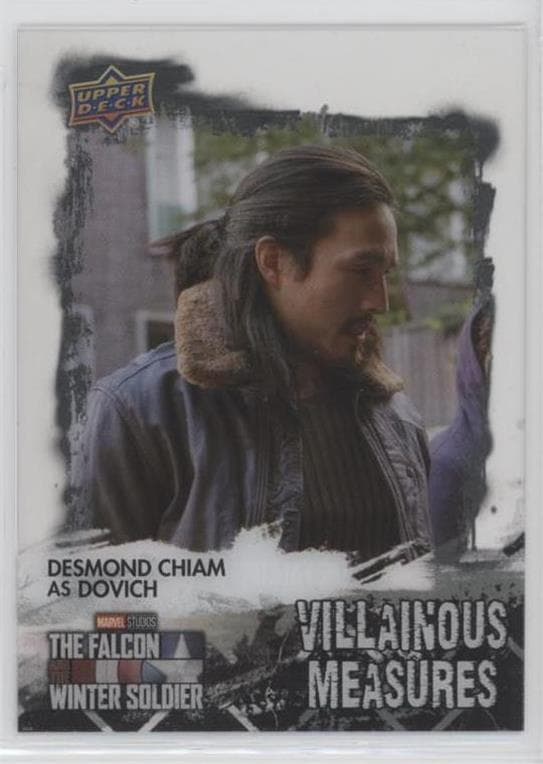 Desmond Chaim as Dovich #VM-6 — 2022 Upper Deck Marvel Studios The Falcon and the Winter Soldier
