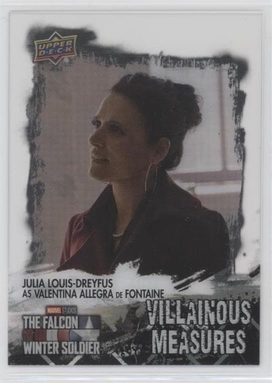 Julia Louise-Dreyfus as Valentina Allegra de Fontaine #VM-7 — 2022 Upper Deck Marvel Studios The Falcon and the Winter Soldier