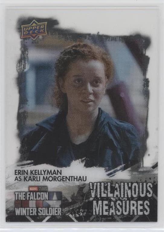 Erin Kellyman as Karli Morgenthau #VM-8 — 2022 Upper Deck Marvel Studios The Falcon and the Winter Soldier