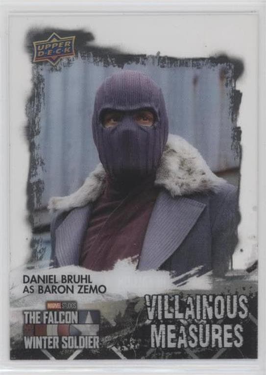 Daniel Bruhl as Baron Zemo #VM-9 — 2022 Upper Deck Marvel Studios The Falcon and the Winter Soldier