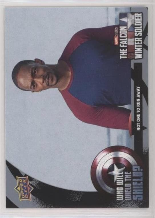 Not One to Run Away #WWW-12 — 2022 Upper Deck Marvel Studios The Falcon and the Winter Soldier