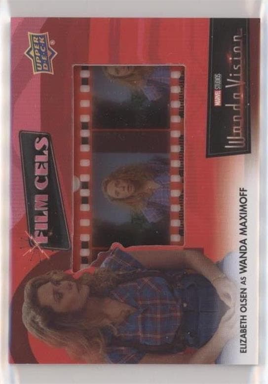 Elizabeth Olsen as Wanda Maximoff #1980-1 — 2022 Upper Deck Marvel Studios' WandaVision