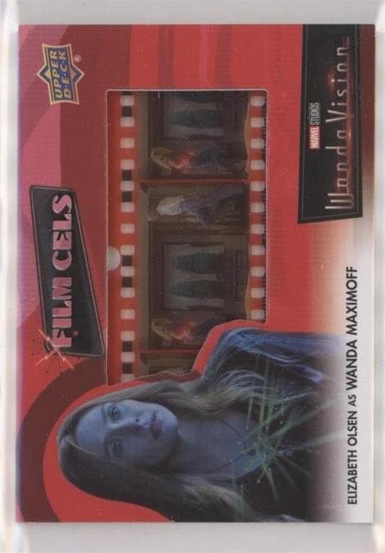 Elizabeth Olsen as Wanda Maximoff #1980-6 — 2022 Upper Deck Marvel Studios' WandaVision