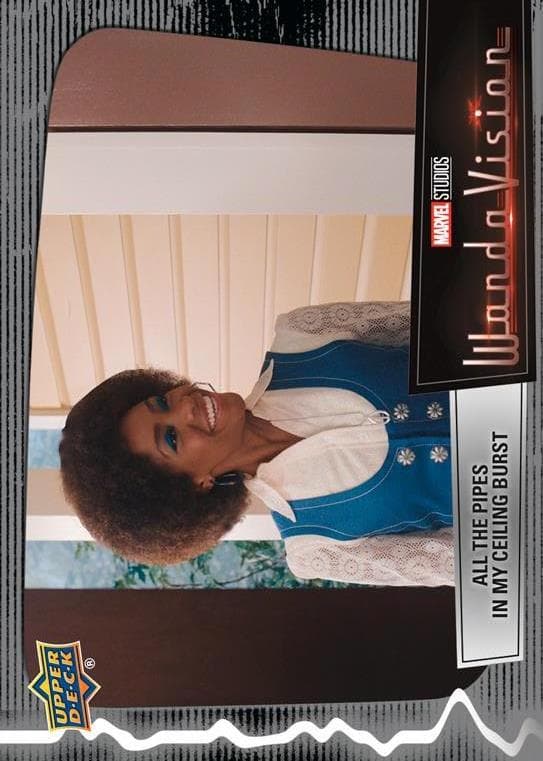 All the Pipes in my Ceiling Burst #25 — 2022 Upper Deck Marvel Studios' WandaVision