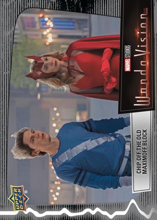 Chip Off the Old Maximoff Block #51 — 2022 Upper Deck Marvel Studios' WandaVision