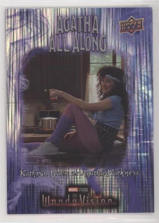 Kathryn Hahn as Agatha Harkness - Workout Attire Sitting #AAA-4 — 2022 Upper Deck Marvel Studios' WandaVision