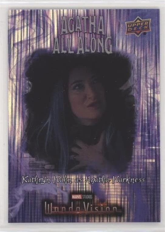 Kathryn Hahn as Agatha Harkness - Halloween Witch #AAA-5 — 2022 Upper Deck Marvel Studios' WandaVision