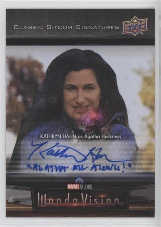 Kathryn Hahn as Agatha Harkness #CS20-KH — 2022 Upper Deck Marvel Studios' WandaVision