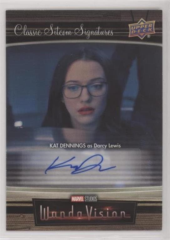 Kat Dennings as Darcy Lewis #CS50-KD — 2022 Upper Deck Marvel Studios' WandaVision