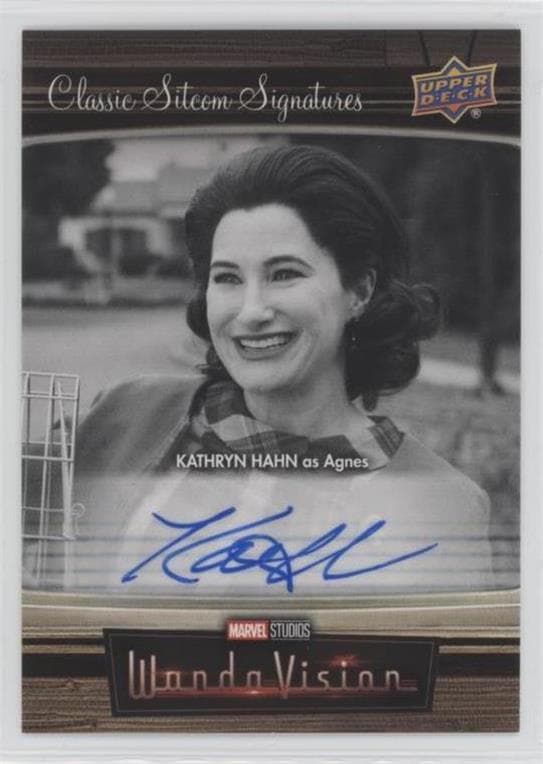Kathryn Hahn as Agnes #CS50-KH — 2022 Upper Deck Marvel Studios' WandaVision