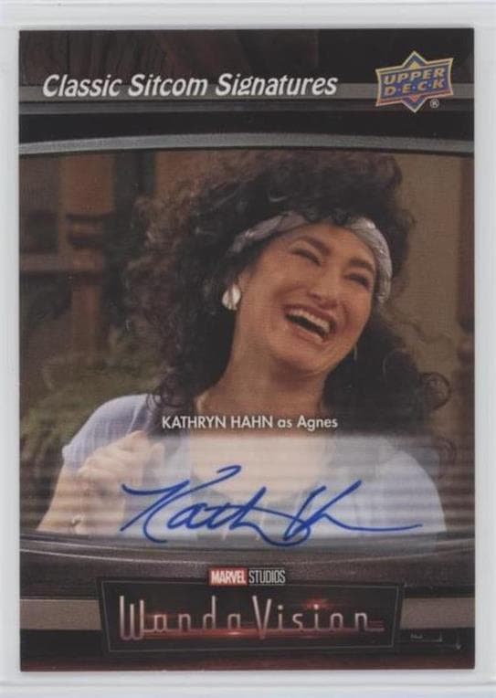 Kathryn Hahn as Agatha Harkness #CS70-KH — 2022 Upper Deck Marvel Studios' WandaVision