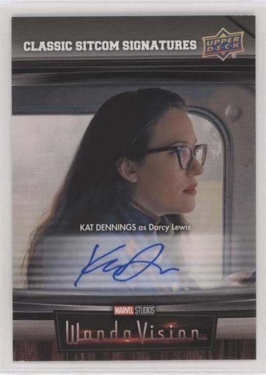 Kat Dennings as Darcy Lewis #CS80-KD — 2022 Upper Deck Marvel Studios' WandaVision