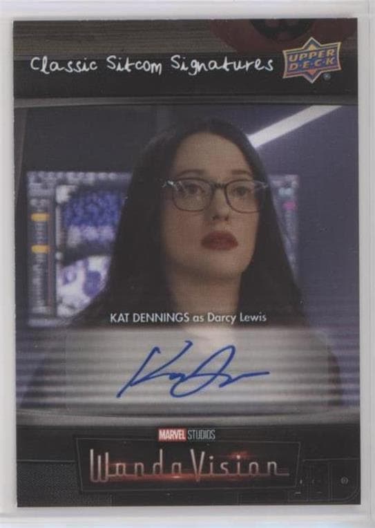 Kat Dennings as Darcy Lewis #CS90-KD — 2022 Upper Deck Marvel Studios' WandaVision
