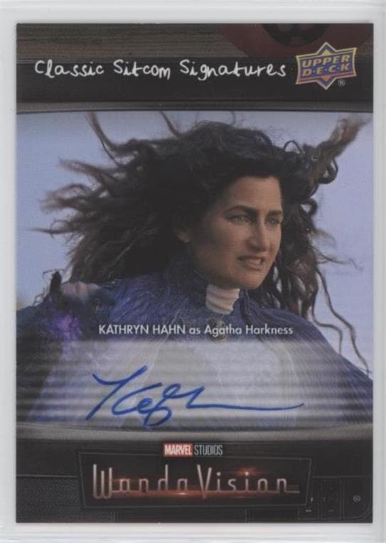 Kathryn Hahn as Agatha Harkness #CS90-KH — 2022 Upper Deck Marvel Studios' WandaVision