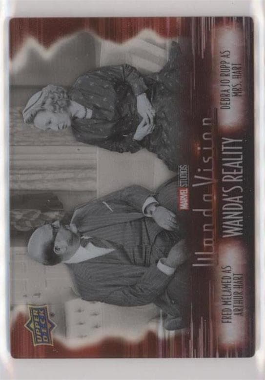 Fred Melamed as Arthur Hart/Debra Jo Rupp as Mrs. Hart #DP-3 — 2022 Upper Deck Marvel Studios' WandaVision