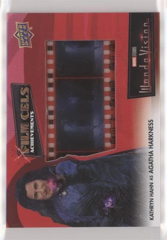 Kathryn Hahn as Agatha Harkness #F4 — 2022 Upper Deck Marvel Studios' WandaVision