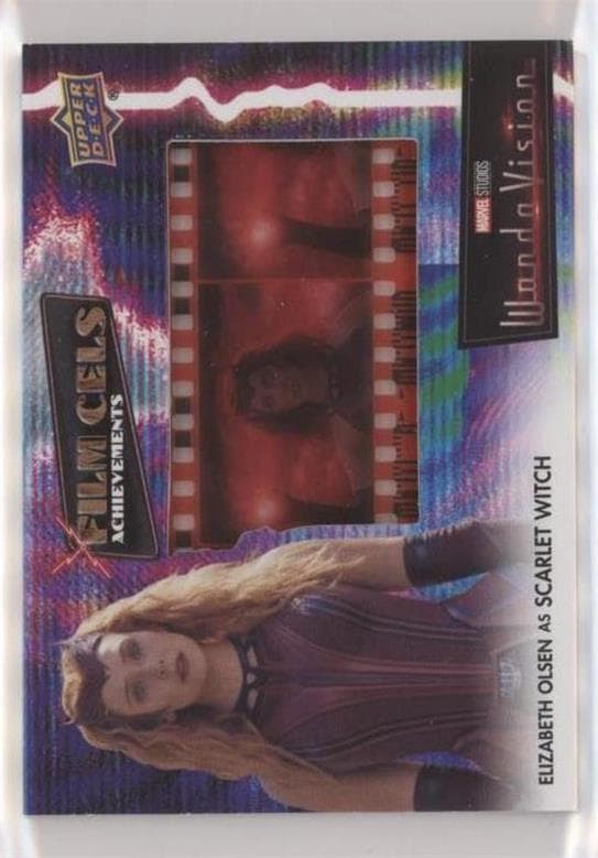 Elizabeth Olsen as Scarlet Witch #F6 — 2022 Upper Deck Marvel Studios' WandaVision