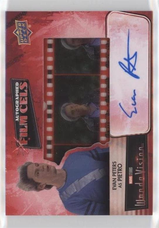 Evan Peters as Ralph Bohner #FCA-EP — 2022 Upper Deck Marvel Studios' WandaVision