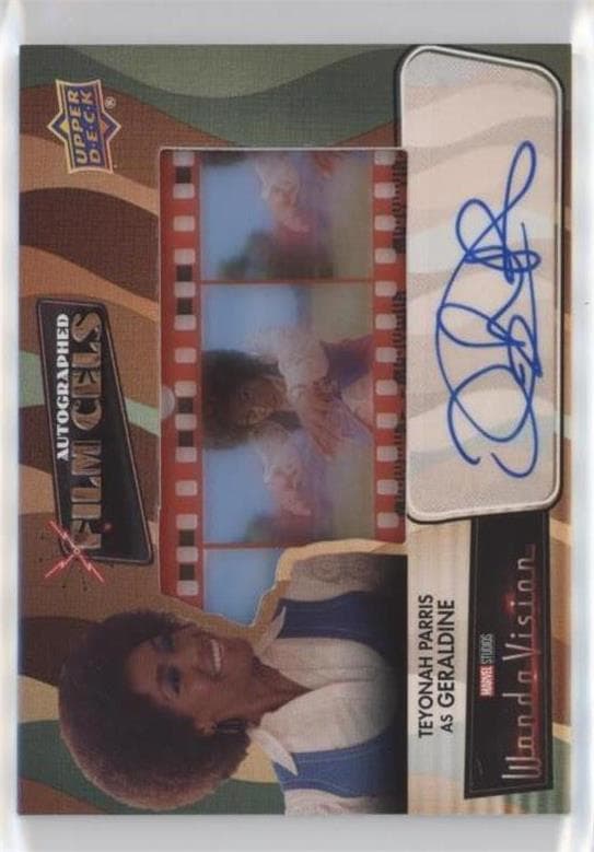 Teyonah Parris as Monica Rambeau #FCA-TP2 — 2022 Upper Deck Marvel Studios' WandaVision
