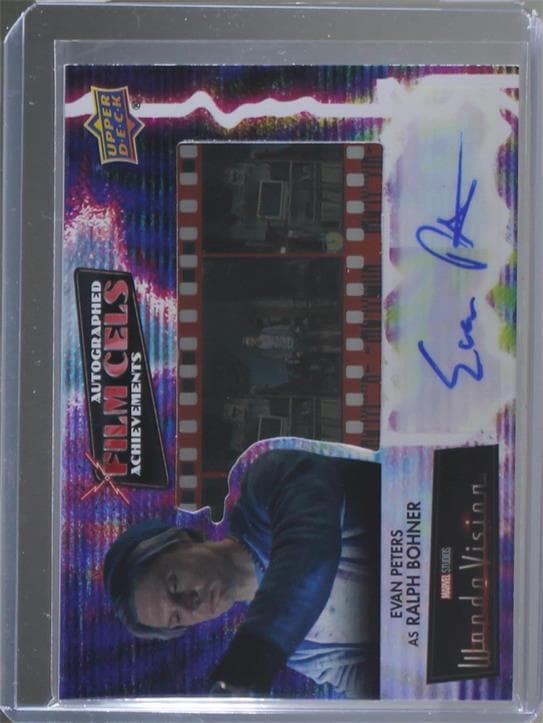 Evan Peters as Ralph Bohner #FCAA-EP — 2022 Upper Deck Marvel Studios' WandaVision