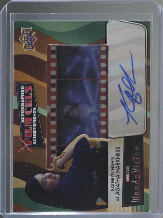 Kathryn Hahn as Agatha Harkness #FCAA-KH — 2022 Upper Deck Marvel Studios' WandaVision