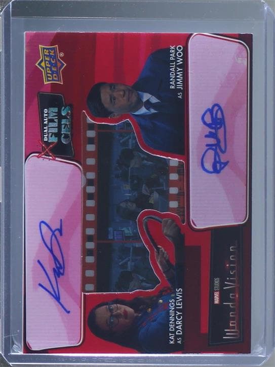 Kat Dennings/Randall Park #FCDA-DP — 2022 Upper Deck Marvel Studios' WandaVision