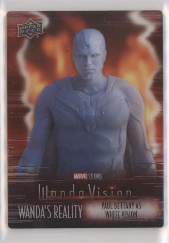 Paul Bettany as White Vision #P-16 — 2022 Upper Deck Marvel Studios' WandaVision