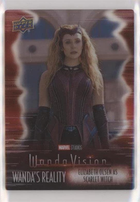 Elizabeth Olsen as Scarlet Witch #P-17 — 2022 Upper Deck Marvel Studios' WandaVision