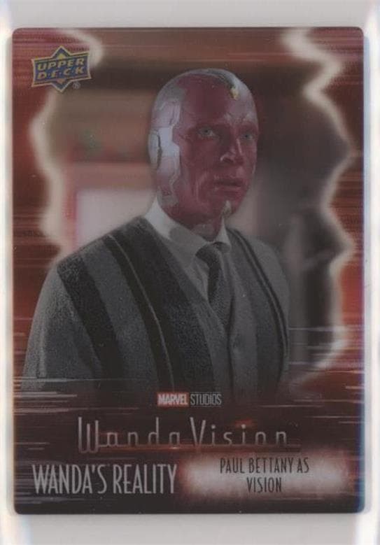 Paul Bettany as Vision #P-18 — 2022 Upper Deck Marvel Studios' WandaVision