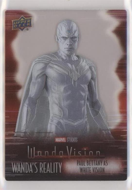 Paul Bettany as White Vision #P-5 — 2022 Upper Deck Marvel Studios' WandaVision