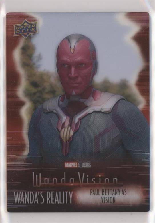 Paul Bettany as Vision #P-8 — 2022 Upper Deck Marvel Studios' WandaVision