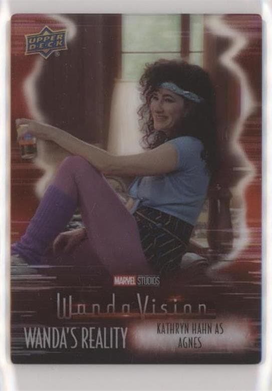 Kathryn Hahn as Agnes #P-9 — 2022 Upper Deck Marvel Studios' WandaVision