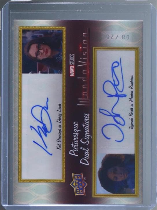 Kat Dennings/Teyonah Parris #PDS-DP — 2022 Upper Deck Marvel Studios' WandaVision