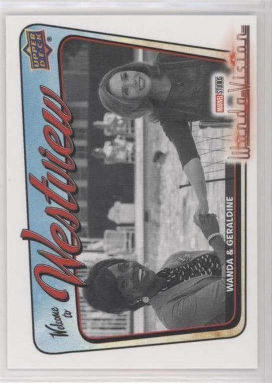 Wanda and Geraldine #PR-7 — 2022 Upper Deck Marvel Studios' WandaVision