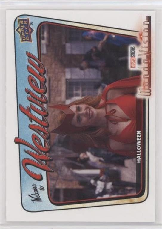 Wanda Halloween Costume #PR-9 — 2022 Upper Deck Marvel Studios' WandaVision