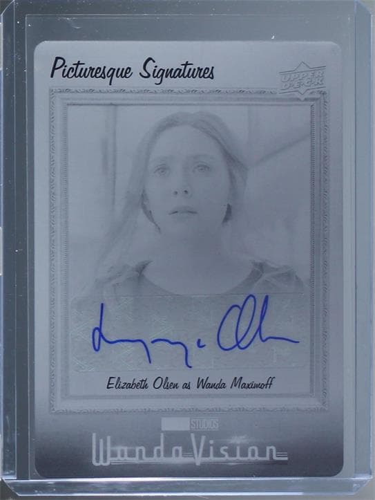 Elizabeth Olsen as Wanda Maximoff #PS-EO2 — 2022 Upper Deck Marvel Studios' WandaVision