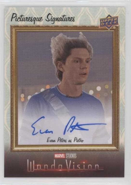 Evan Peters as Ralph Bohner #PS-EP — 2022 Upper Deck Marvel Studios' WandaVision