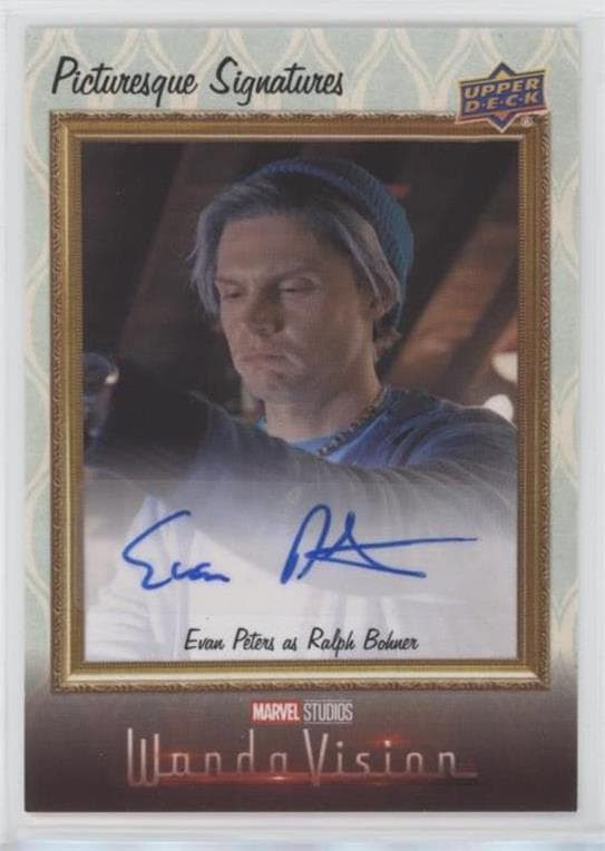 Evan Peters as Ralph Bohner #PS-EP2 — 2022 Upper Deck Marvel Studios' WandaVision
