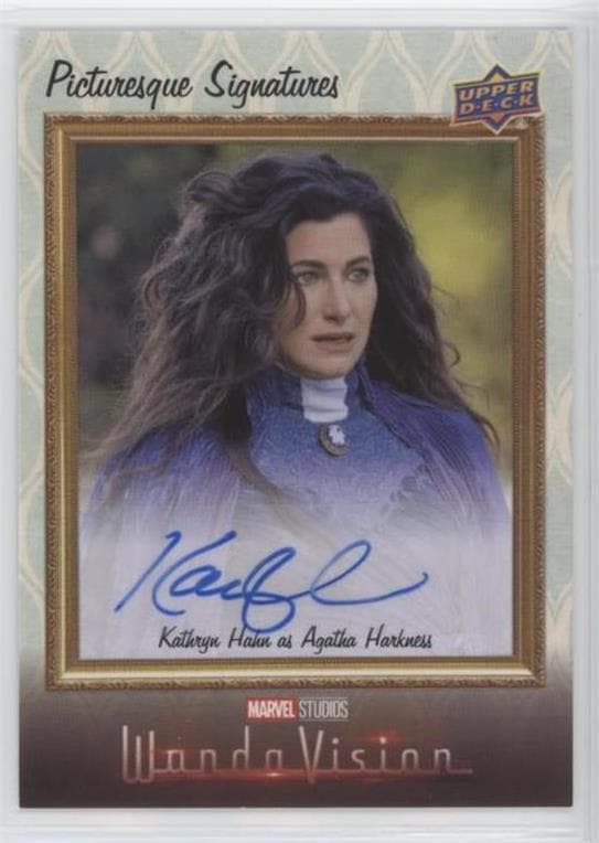 Kathryn Hahn as Agatha Harkness #PS-KH2 — 2022 Upper Deck Marvel Studios' WandaVision