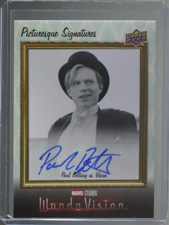 Paul Bettany as Vision #PS-PB2 — 2022 Upper Deck Marvel Studios' WandaVision