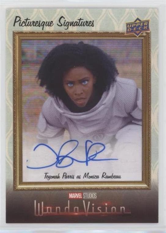 Teyonah Parris as Monica Rambeau #PS-TP — 2022 Upper Deck Marvel Studios' WandaVision