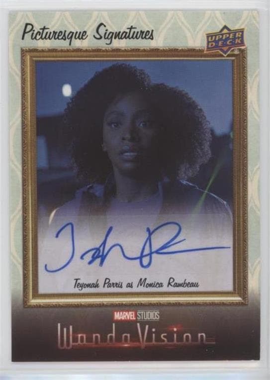 Teyonah Parris as Monica Rambeau #PS-TP2 — 2022 Upper Deck Marvel Studios' WandaVision