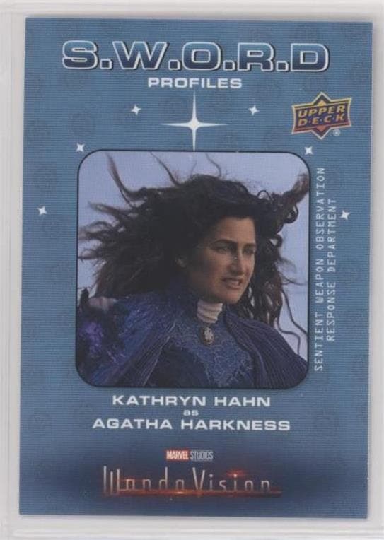 Kathryn Hahn as Agatha Harkness #SP-3 — 2022 Upper Deck Marvel Studios' WandaVision