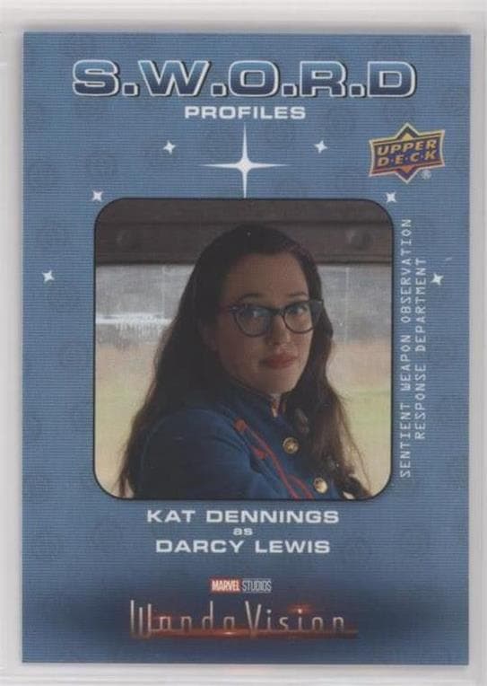 Kat Dennings as Darcy Lewis #SP-5 — 2022 Upper Deck Marvel Studios' WandaVision