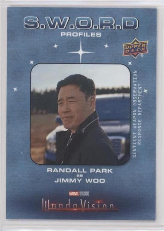 Randall Park as Jimmy Woo #SP-9 — 2022 Upper Deck Marvel Studios' WandaVision