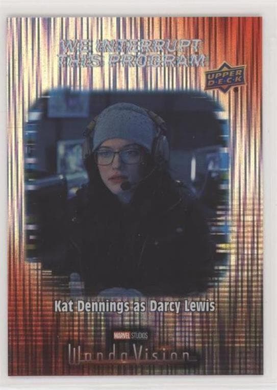 Kat Dennings as Darcy Lewis #WE-3 — 2022 Upper Deck Marvel Studios' WandaVision