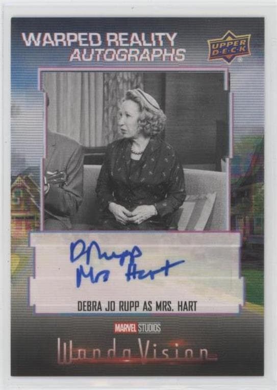 Debra Jo Rupp as Mrs. Hart #WRA-DJR — 2022 Upper Deck Marvel Studios' WandaVision