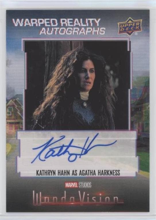 Kathryn Hahn as Agatha Harkness #WRA-KH2 — 2022 Upper Deck Marvel Studios' WandaVision