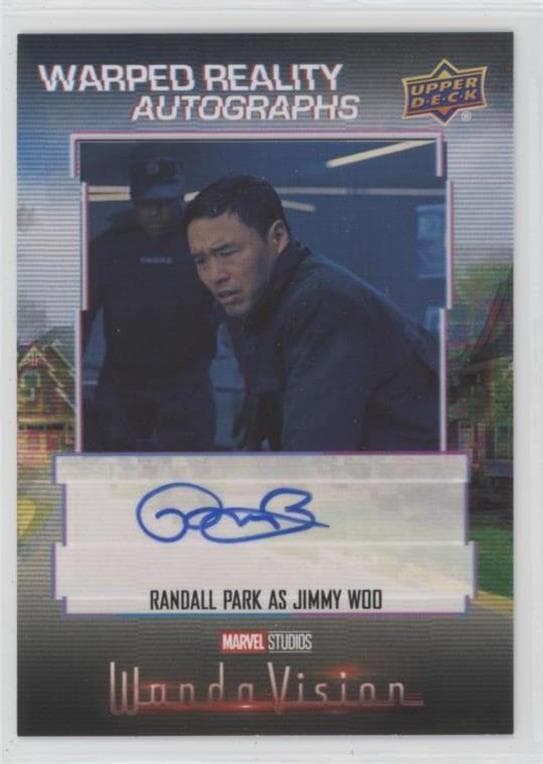 Randall Park as Jimmy Woo #WRA-RP — 2022 Upper Deck Marvel Studios' WandaVision